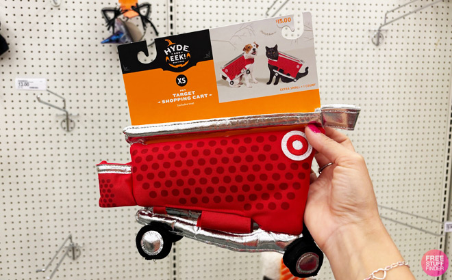 Hyde EEK Halloween Target Pet Shopping Cart