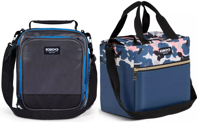 Igloo Lunch Bags in Two Styles