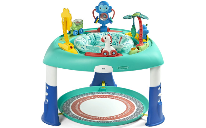 Infantino Seat Activity Center on a White Background