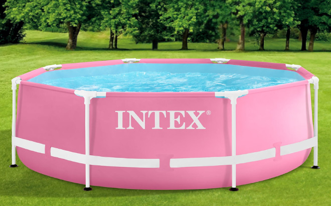 Intex 8 ft Round Swimming Pool