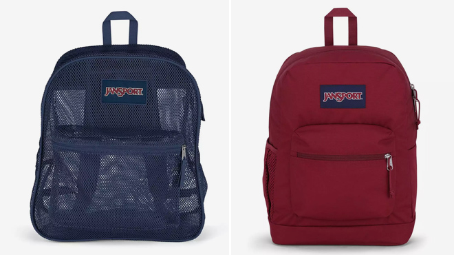 JanSport Mesh Backpack and JanSport Cross Town Plus Backpack