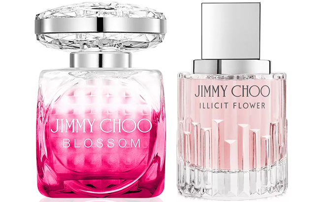 Jimmy CHoo Blossom Pefume and Illicit Flower Perfume