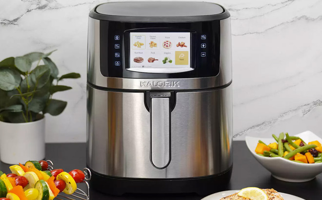 Kalorik VIVID 7 Quart Full Color Display Air Fryer