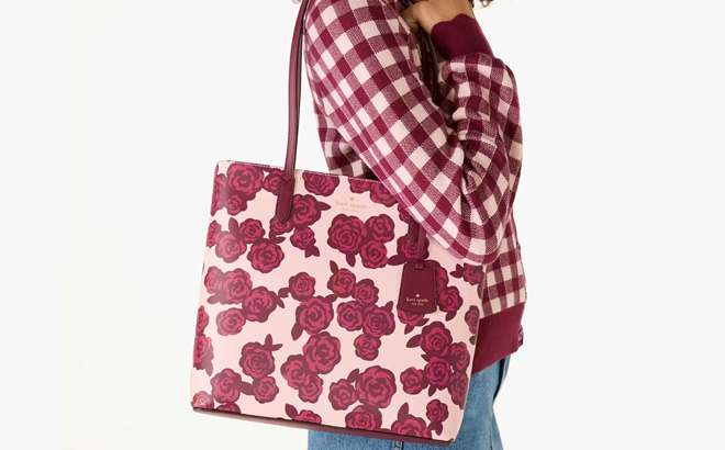 Kate Spade Brynn Rose Florets Tote