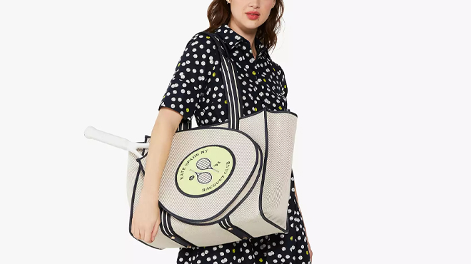 Kate Spade Grand Slam Tennis Racquet Tote