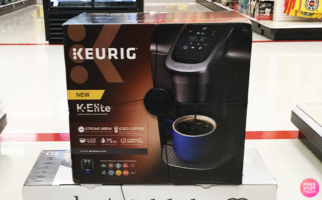 Keurig K Elite Single Serve K Cup Pod Coffee Maker