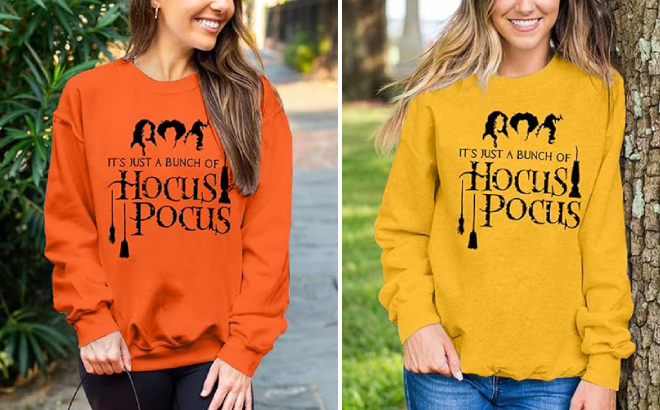 Kiddad Its Just A Bunch of Hocus Pocus Sweatshirt