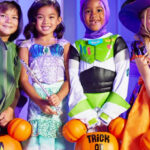 Kids Wearing Disney Character Inspired Costumes