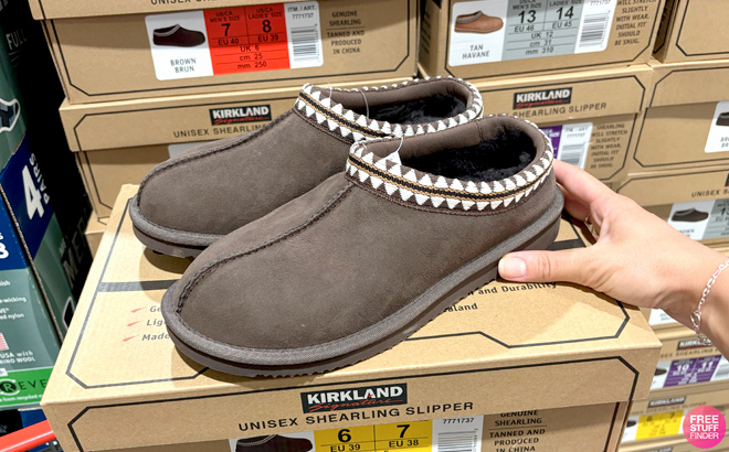 Kirkland UGG Lookalikes Shoes Brown