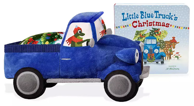 Kohls Cares Little Blue Trucks Christmas Plush Toy and Book Bundle