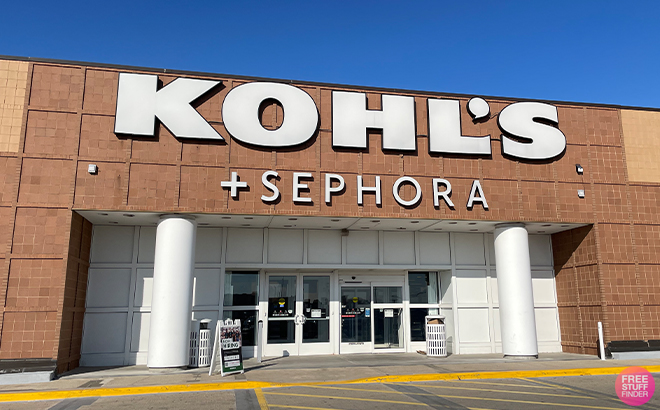 Kohls Sephora Storefront and Parking Lot