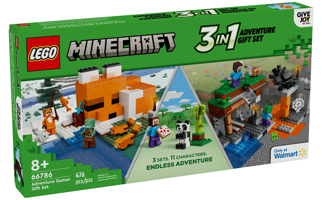 LEGO Minecraft 3 in 1 Gift Set