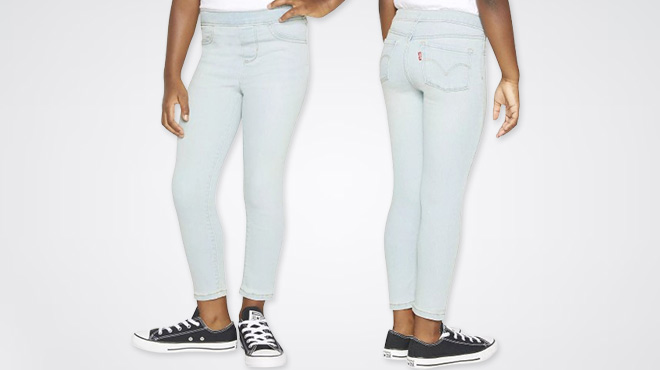 Levi's Girls Stretch Denim Pull-On Jeggings