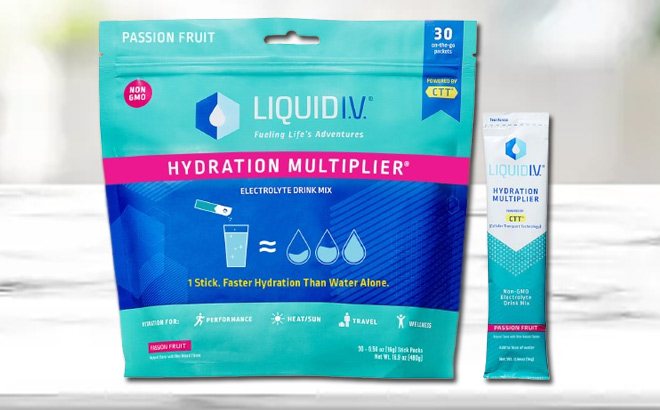 Liquid I V Hydration Multiplier Passion Fruit