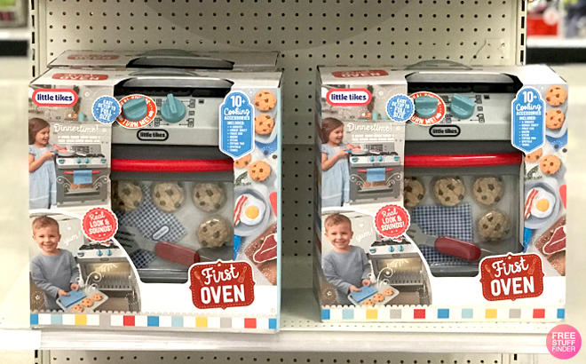 Little Tikes First Oven Pretend Playset on a Shelf