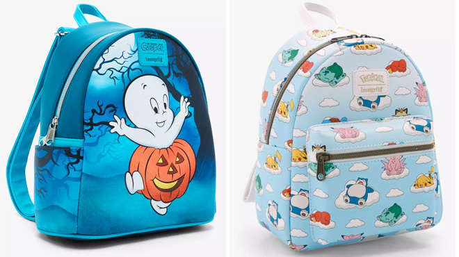 Loungefly Casper The Friendly Ghost Pumpkin Mini Backpack