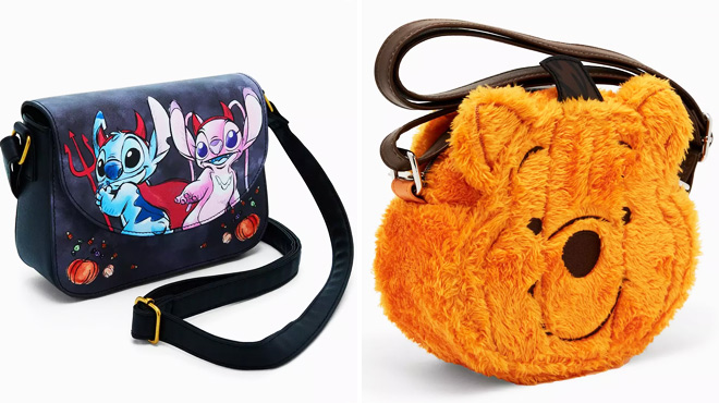 Loungefly Disney Stitch Angel Devils Crossbody Bag