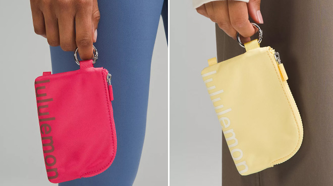 Lululemon Clippable Card Pouches