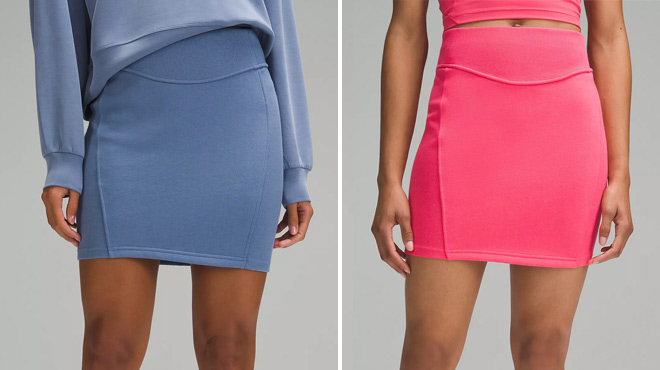 Lululemon Scuba High Rise Mini Skirt