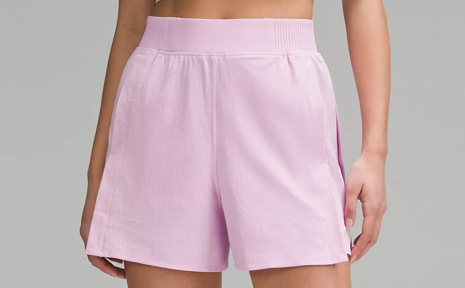 Lululemon Stretch Woven Relaxed Fit High Rise Short