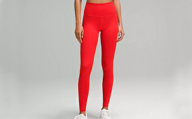 Lululemon Womens Wunder Train High Rise Leggings