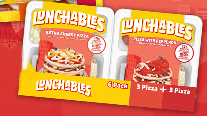 Lunchables Pizza Kits Variety Pack 6 Pack