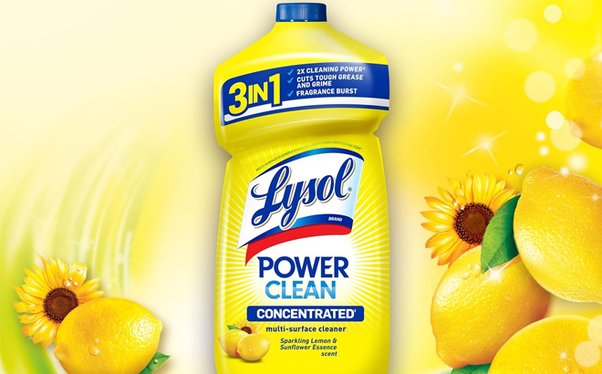 Lysol Power Clean Multi Surface Cleaner