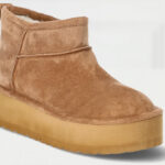 Madden NYC Womens Platform Cozy Ankle Boot