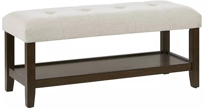 Madison Park Penny Accent Bench