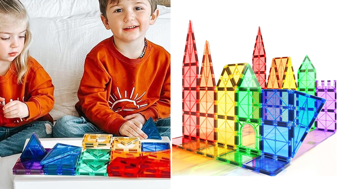 Magnetic Blocks 40 Piece Building Toy Set