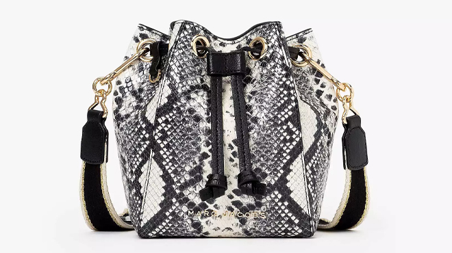 Marc Jacobs The Python Embossed Bucket Bag