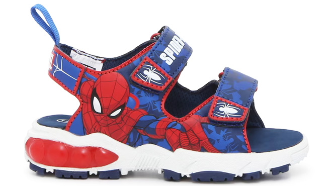 Marvel Spiderman Light Up Sandals