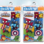 Marvel Toddler Boys Briefs 12 pk