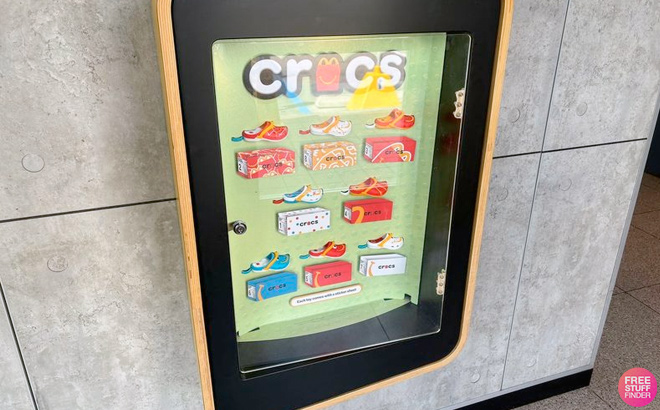 McDonalds Crocs Happy Meal Dropping