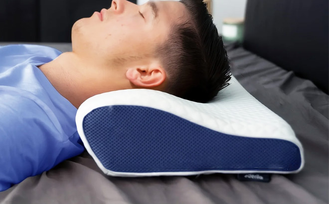 Memory Foam Neck Pain Relief Cervical Pillow