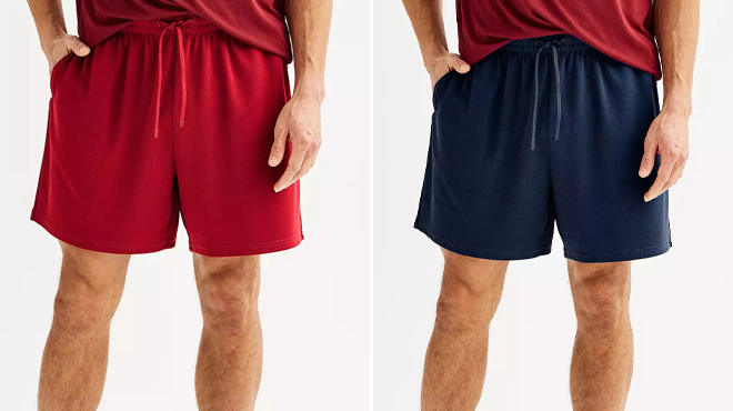 Mens Tek Gear Above The Knee Mesh Shorts