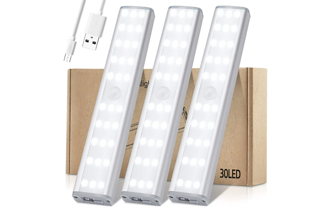 Meromore 30 LED Under Cabinet Lights 3 Pack