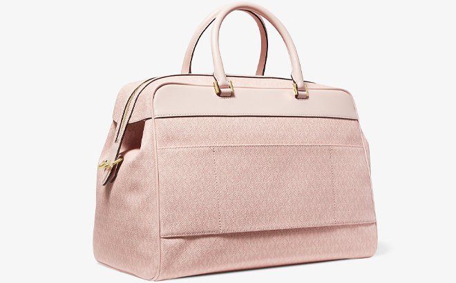 Michael Kors Large Logo Weekender Bag in Darker Blush