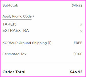 Michael Kors Mercer Bag at Checkout