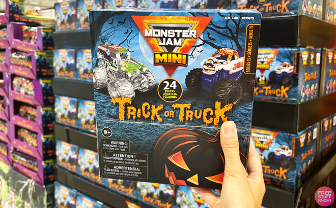 Monster Jam Mini Trick or Truck 24 ct