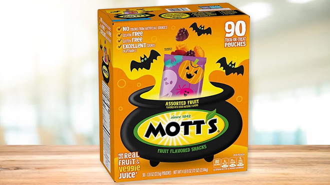 Mott's Assorted Fruit Flavored Snacks 90-Pack