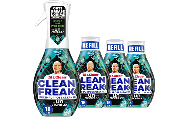 Mr Clean Clean Freak Multi Surface Cleaning Spray in Unstopables Fresh Scent