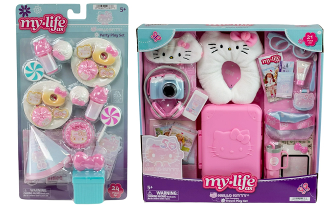 My Life As Hello Kitty Party Play Set and Travel Play Set