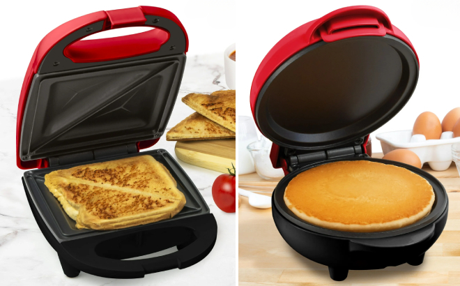 MyMini Sandwich Maker and Pancake Griddle