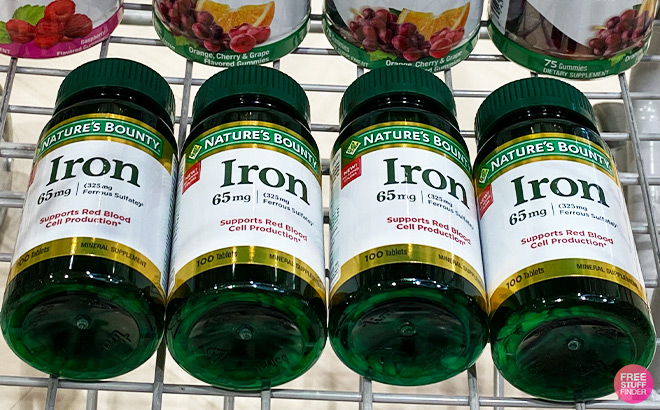 Natures Bounty Iron Tablets