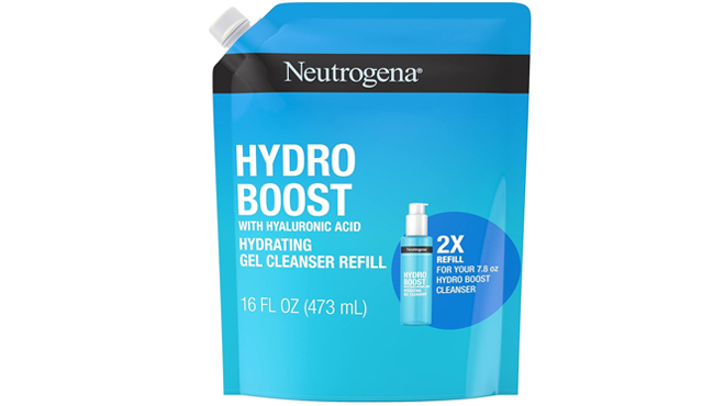 Neutrogena Hydro Boost Hydrating Facial Cleansing Gel Refill