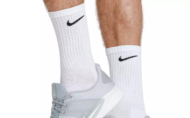 Nike Mens Everyday Cushioned Crew Socks 6 Pack