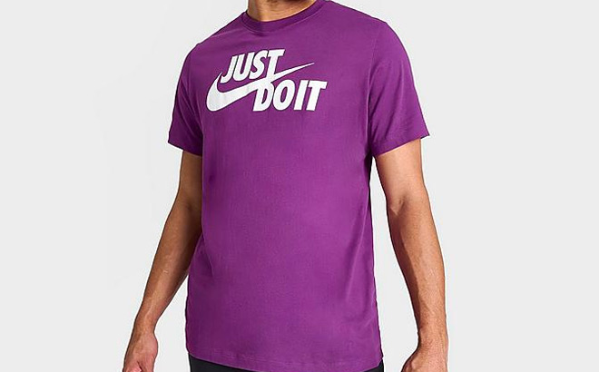 Nike Mens Sportswear Just Do It Swoosh T Shirt