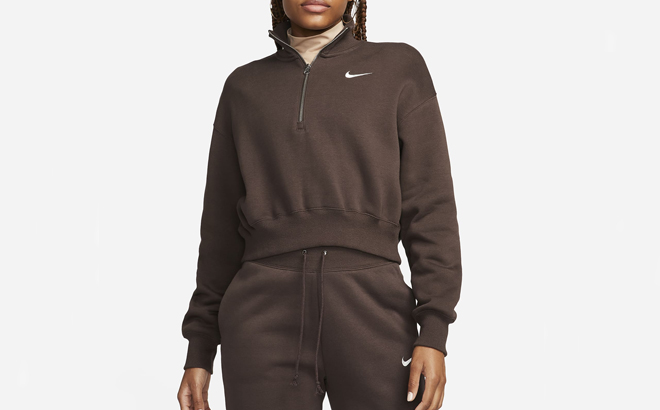 Nike Womens Cropped Sweatshirt