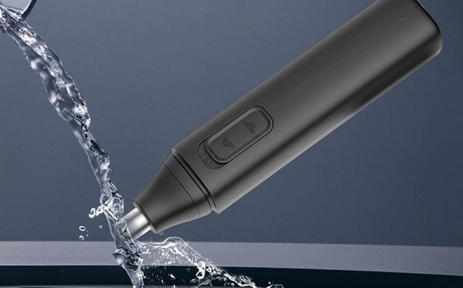 Nose Hair Trimmer Under the Water